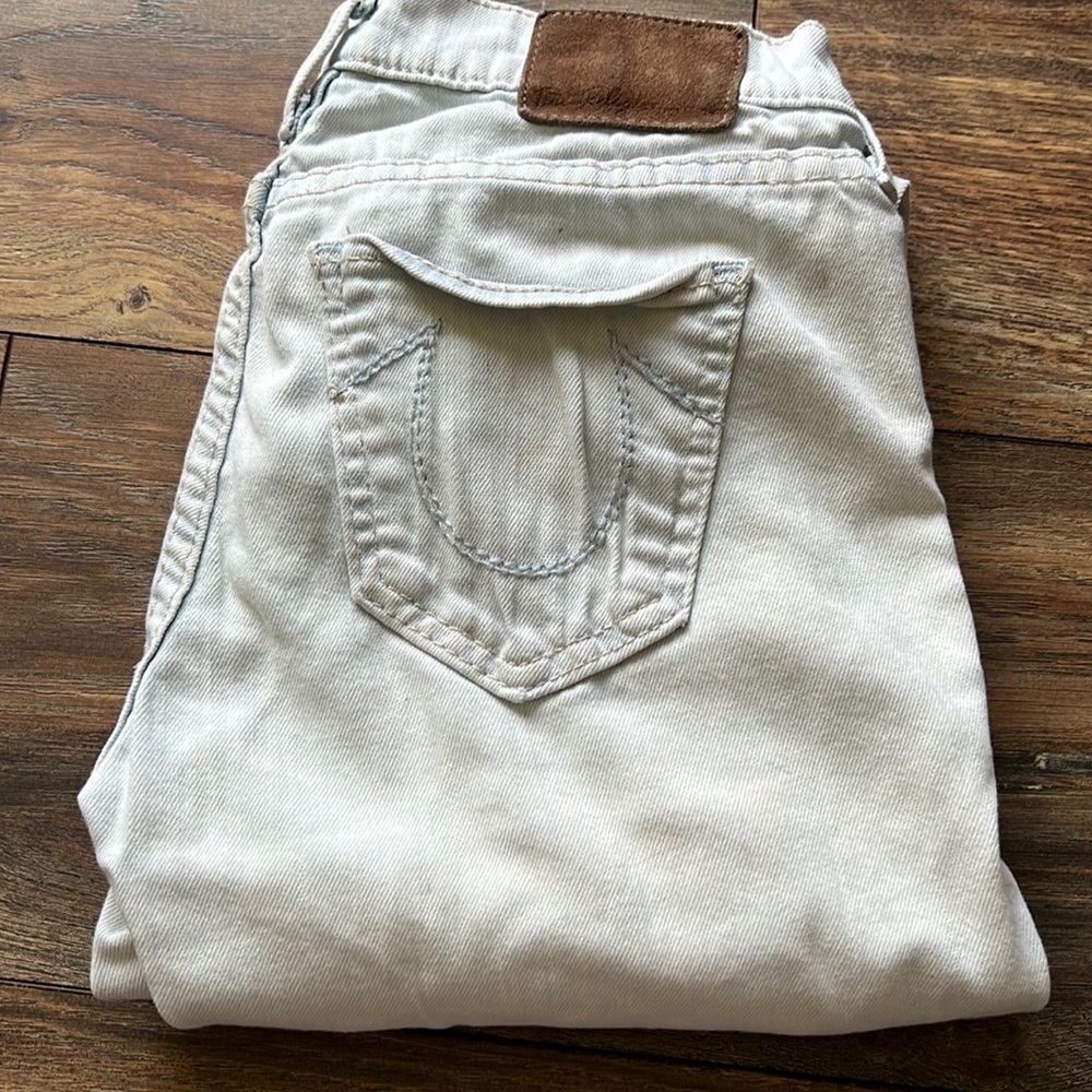 Light Blue True Religion Skinny Jeans